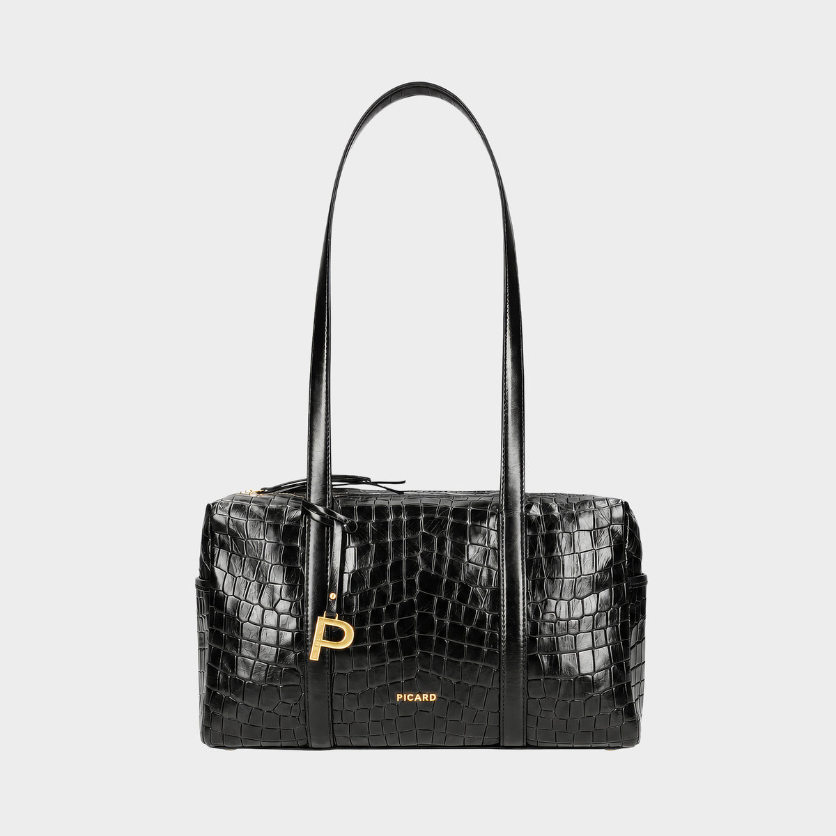 Schultertasche Croco 5694