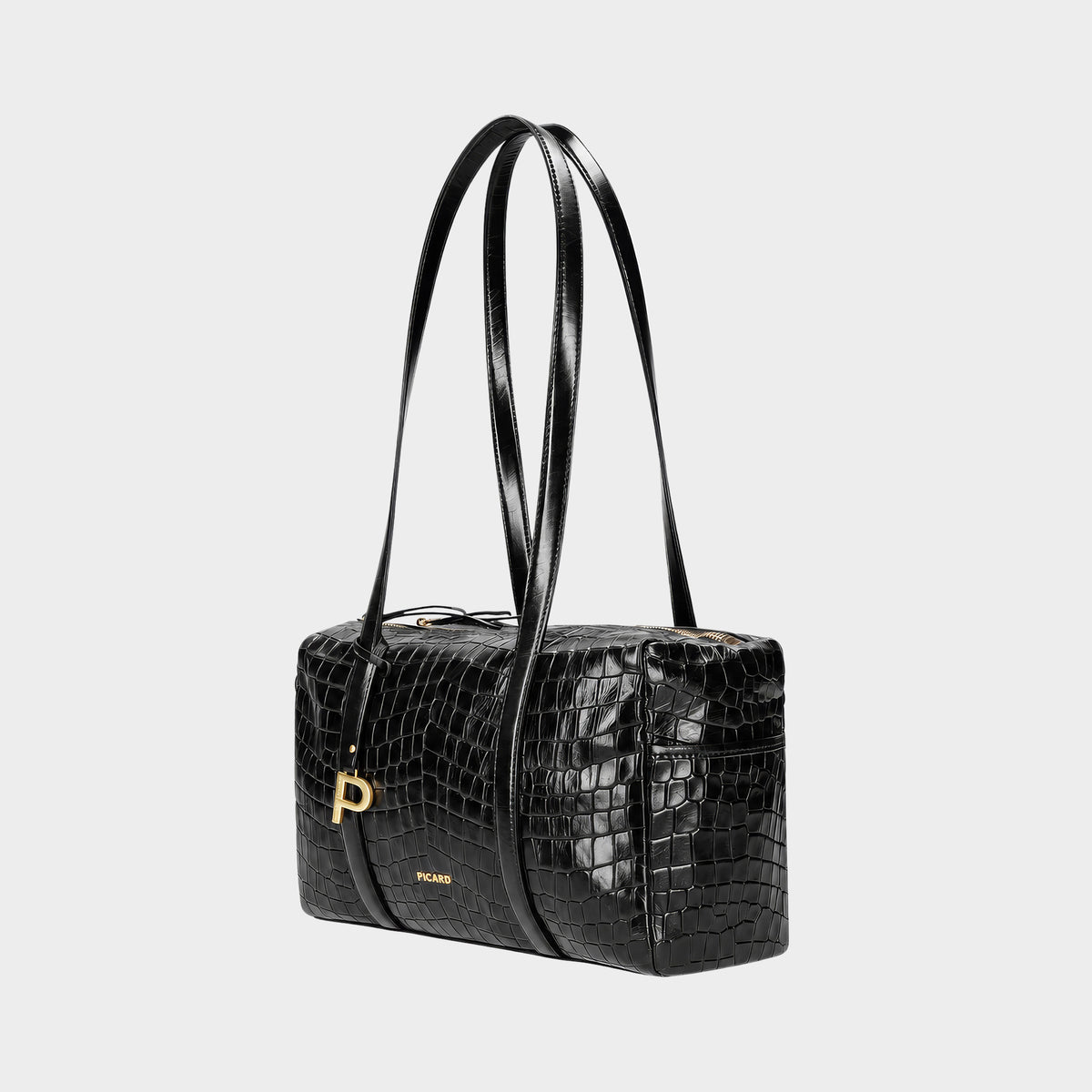 Schultertasche Croco 5694