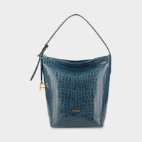 Beuteltasche Croco 5695