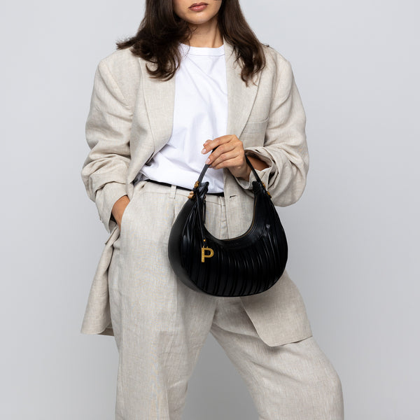 Schultertasche Croissant R257